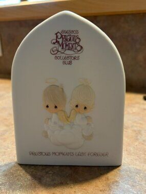 1981 Precious Moments "Last Forever" Charter Member Plaque